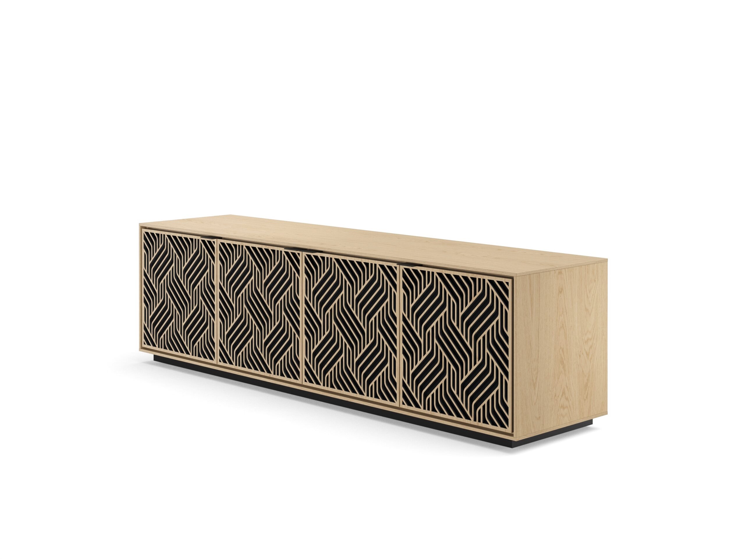8830099f9f20fb52389a3e16946b6b74 Elements 8703-WE Media + Storage Cabinet - Image 1