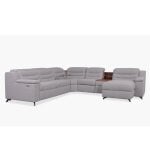 lotus right hand facing wide power reclining chaise
