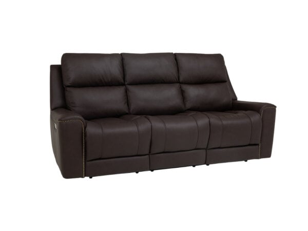 hastings power reclining sofa with headrest and lumbar