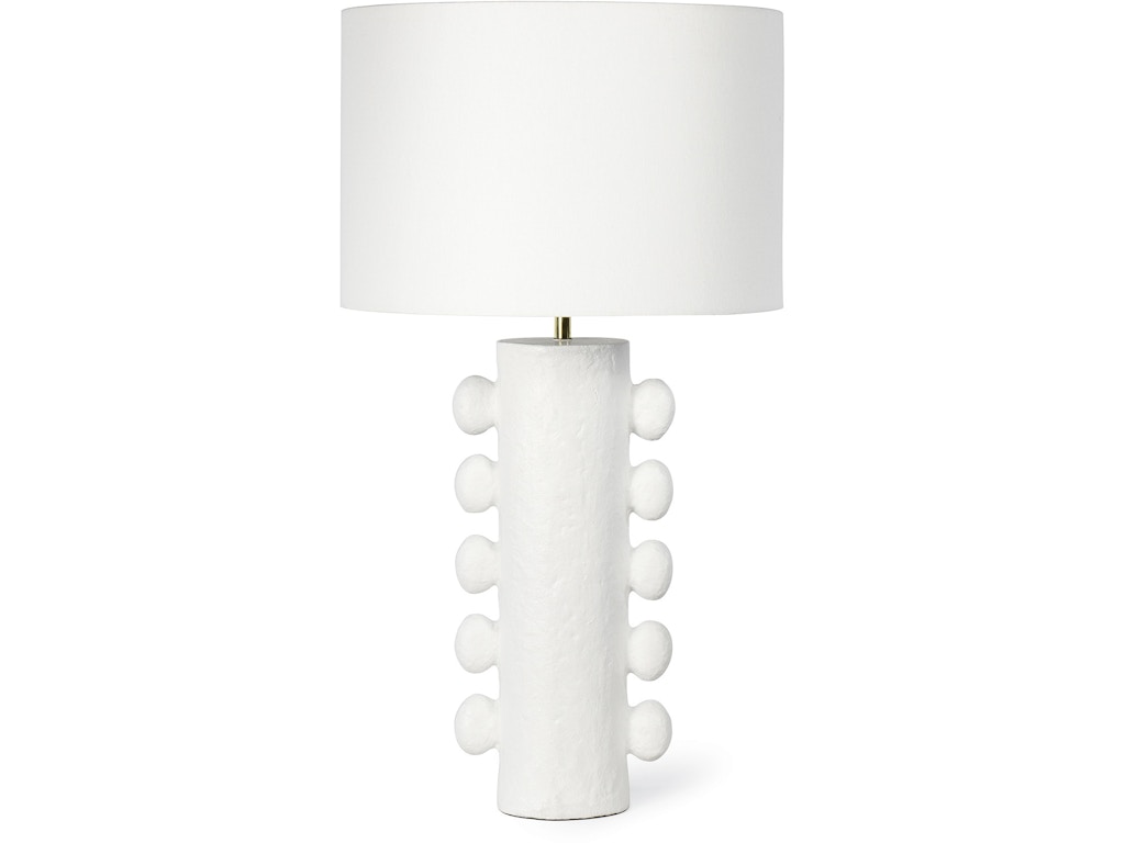 13-1534wt_1 Sanya Metal Table Lamp - Image 1