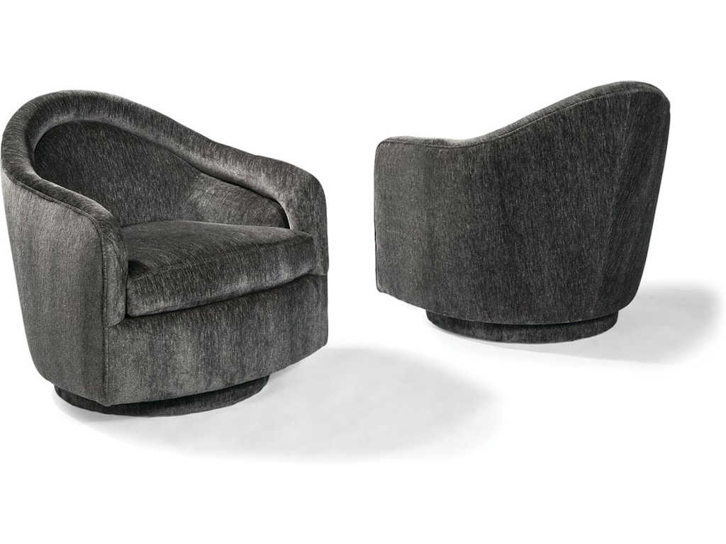 1414-113 Tear Drop Swivel-Tilt Chair - Image 1