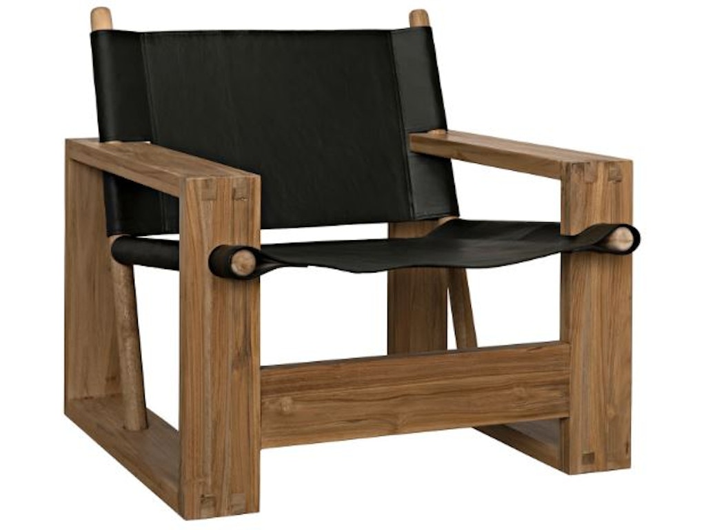 agamennon Agamemnon Chair, Teak of Leather - Image 1