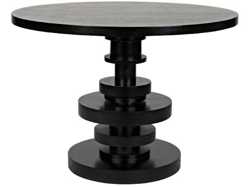 corum Corum Round Table, Hand Rubbed Black - Image 1