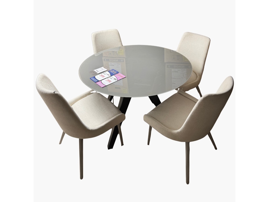 dinec-table Dining Table & 4 Chairs - Image 1