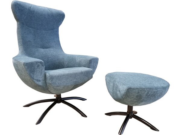 Baloo Chair with Footstool Chair with Footstool - Image 2