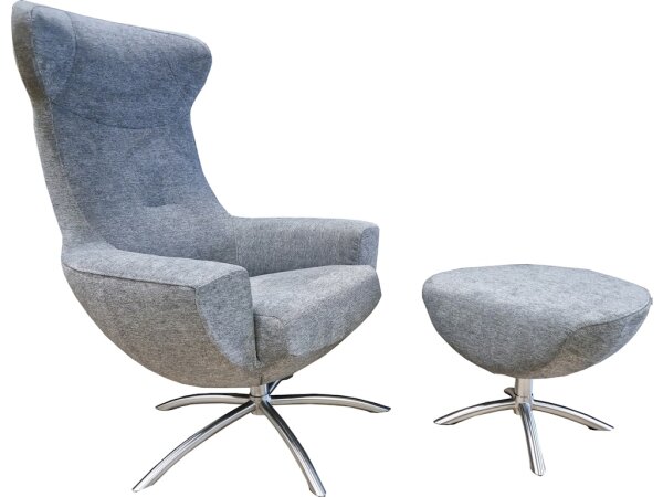 Baloo Chair with Footstool Chair with Footstool - Image 3