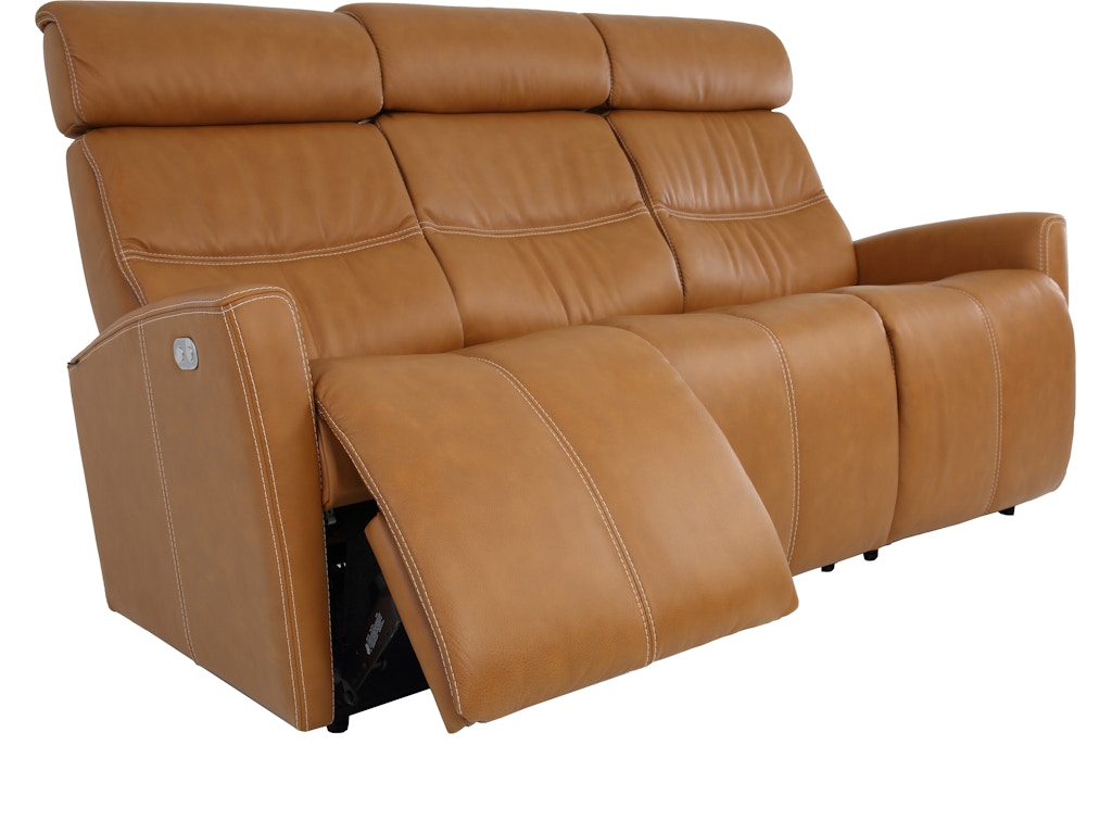 fjords-milan-ws-3s-al-vintage-cognac Milan WS Sofa Motorized - Image 1