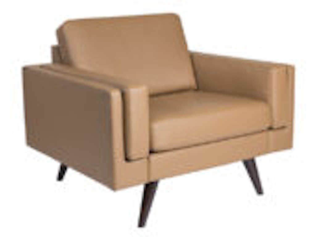 fjords-nordic-1-seat-al-vintage-cognac Nordic Chair - Image 1