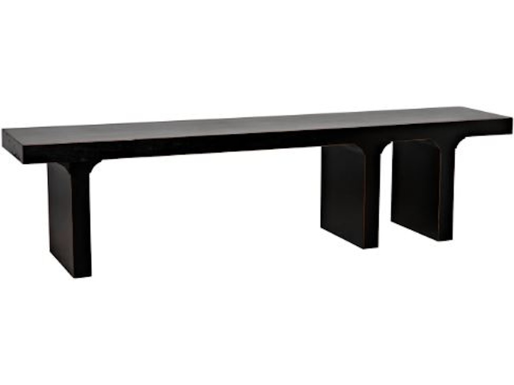 kir Kir Bench, Hand Rubbed Black - Image 1
