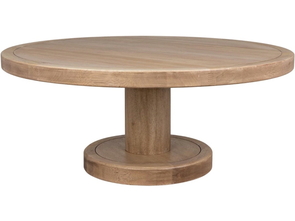 milena Milena Coffee Table, Washed Walnut - Image 1