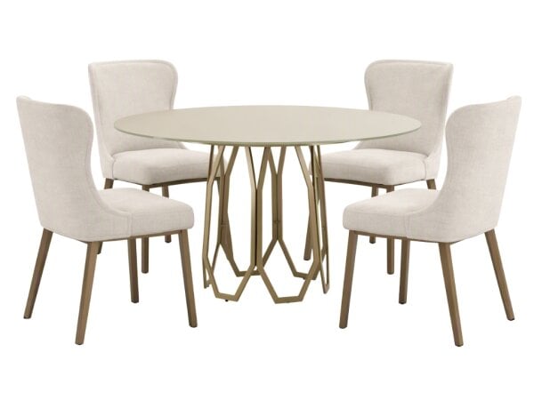 dining table & 4 chairs