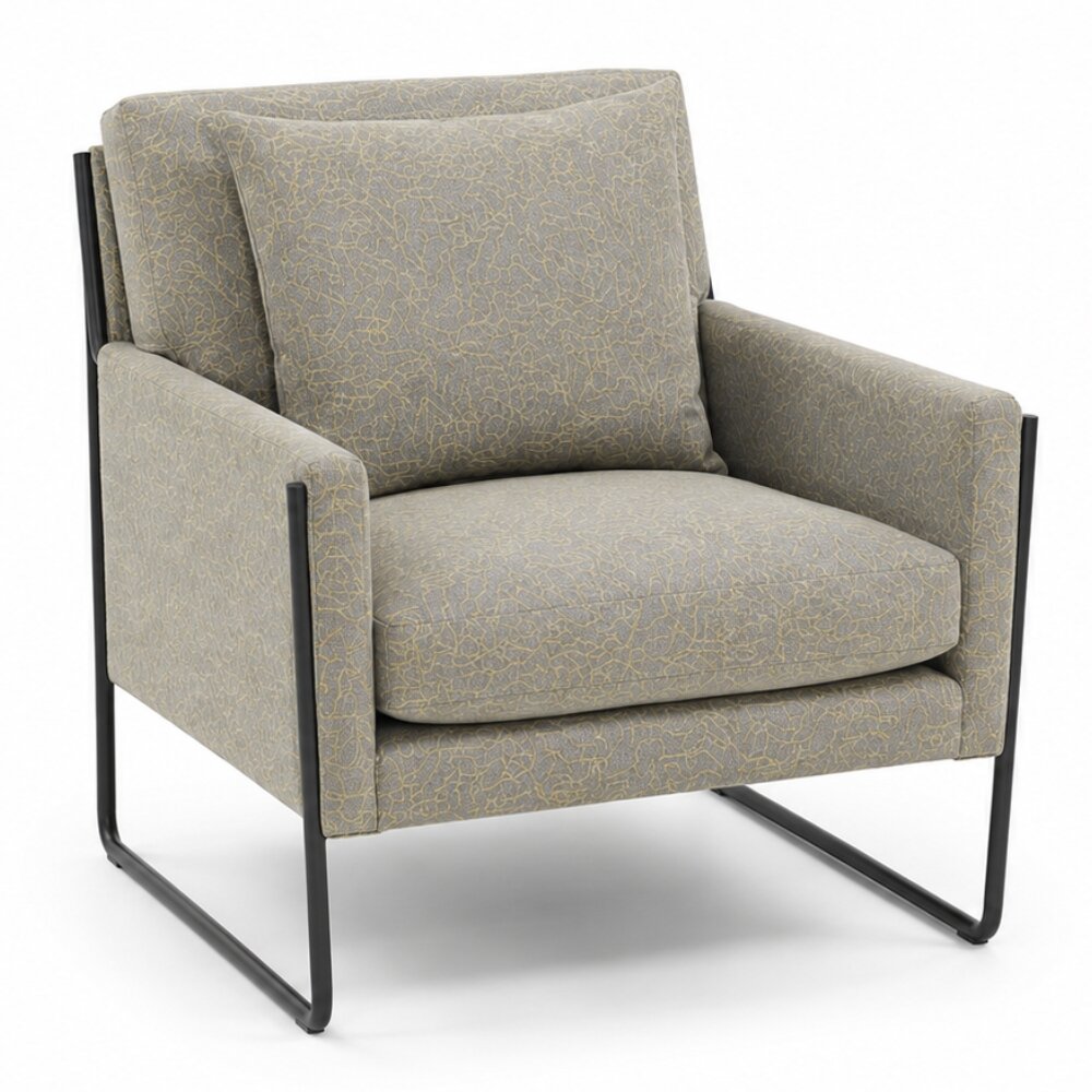 hi wire lounge chair