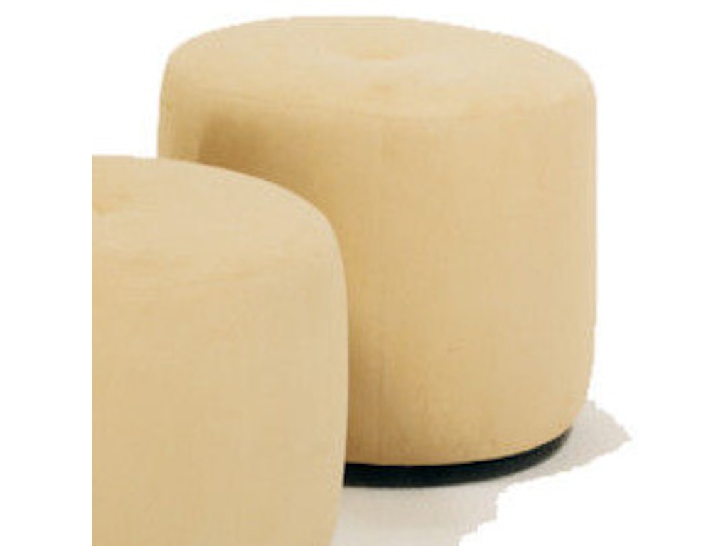 2233-k2 Mia Caster Keg Ottoman - Image 1