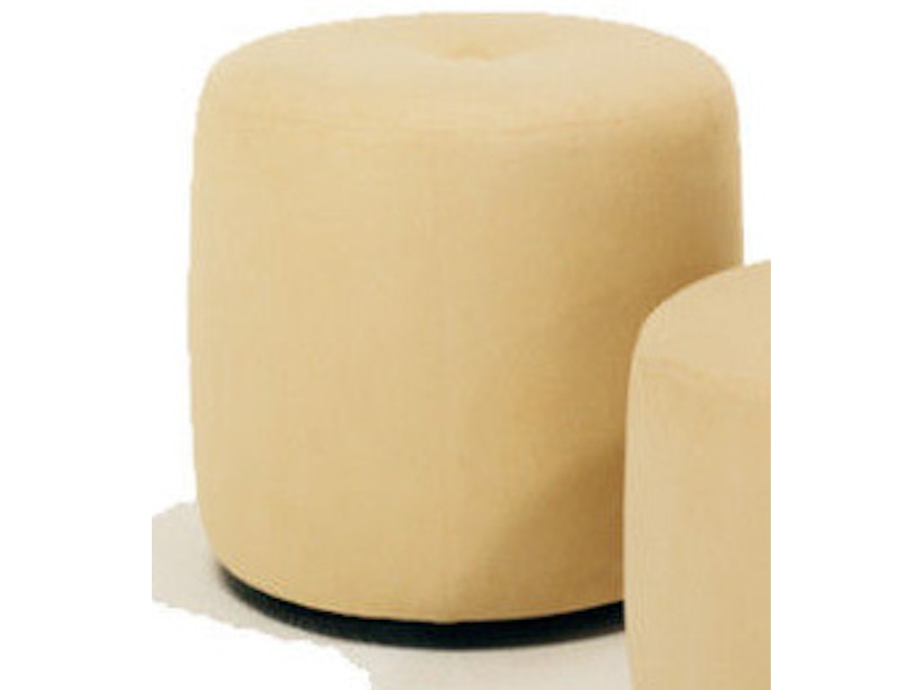 2233-k3 Mia Caster Keg Ottoman - Image 1
