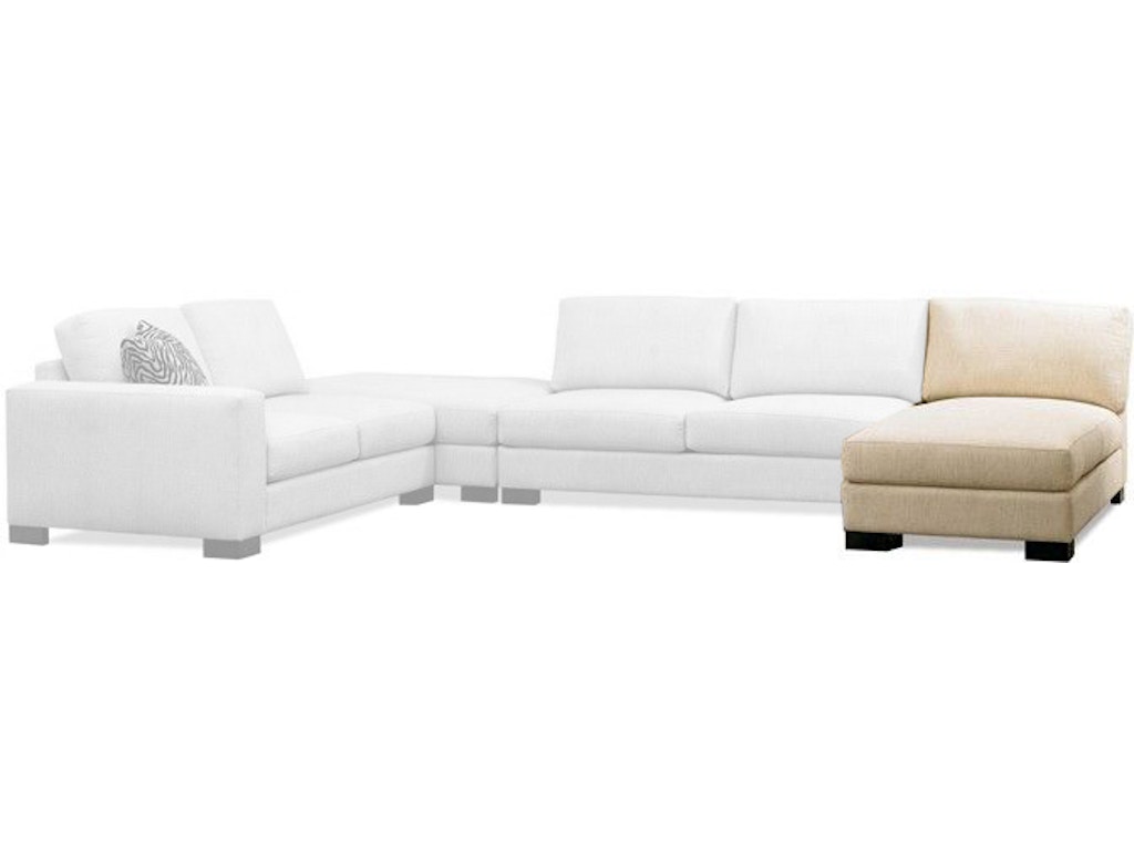 2665-ca Jake Armless Chaise - Image 1