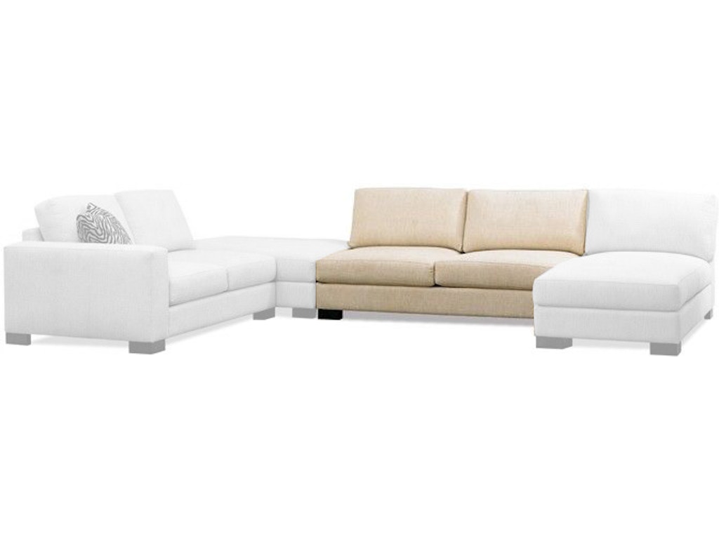 2665-lo Jake 2/2 Armless Standard Loveseat - Image 1