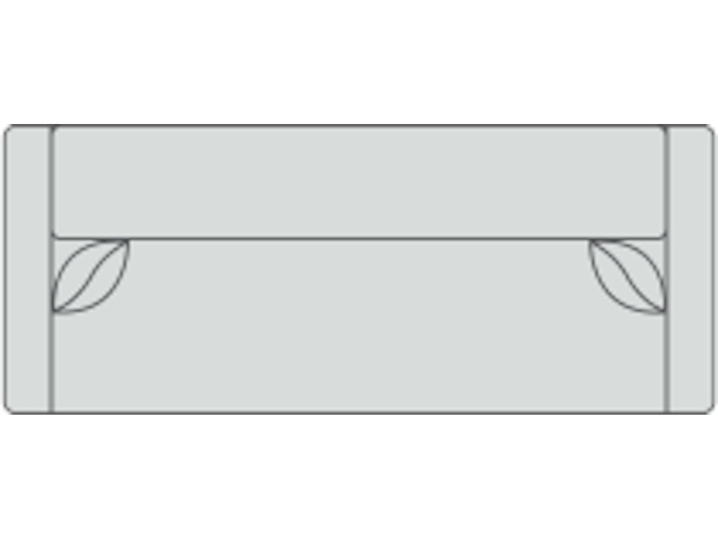 4125-s2-keaton-bench-seat-sofa Keaton Sofa - Image 1