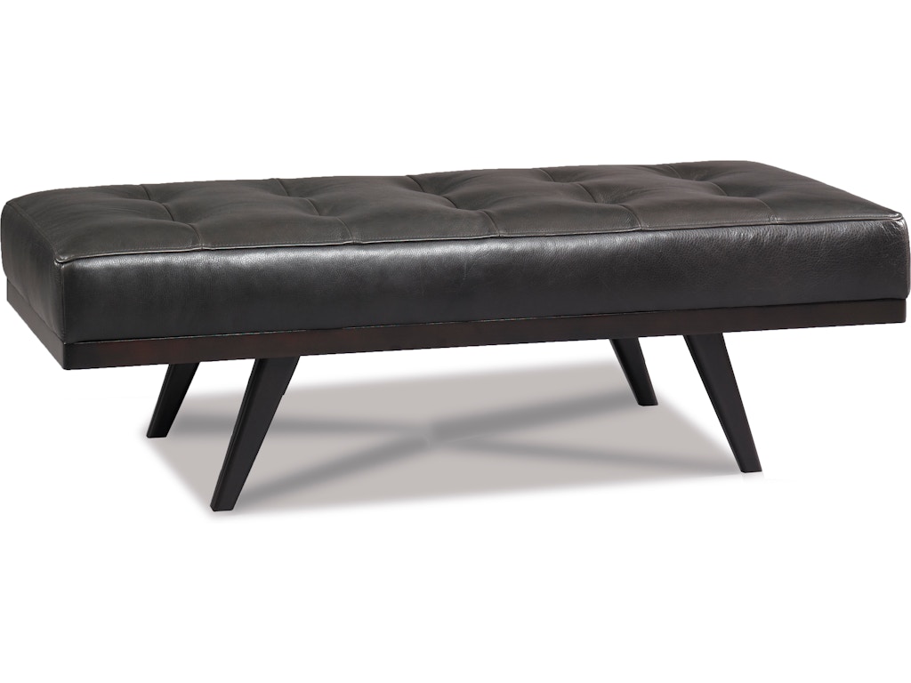 l3134-o1 Drew Button Tufted Ottoman - Image 1