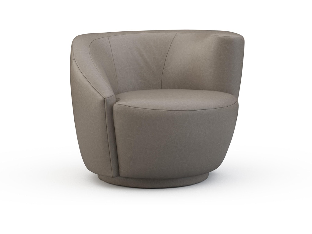 l3410-rc_v01_stargo_heather_front Corkscrew Swivel Chair Right - Image 1