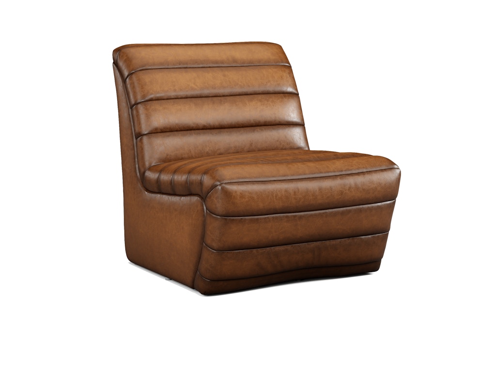 l5153-a1_v05_sauvage_bark_white3-4 Bardot Armless Chair - Image 1
