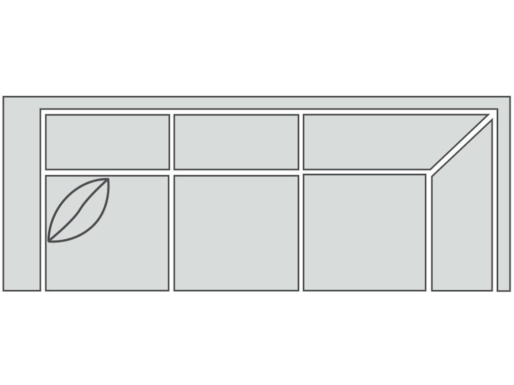 left-arm-corner-sofa Left Arm Corner Sofa 92" - Image 1