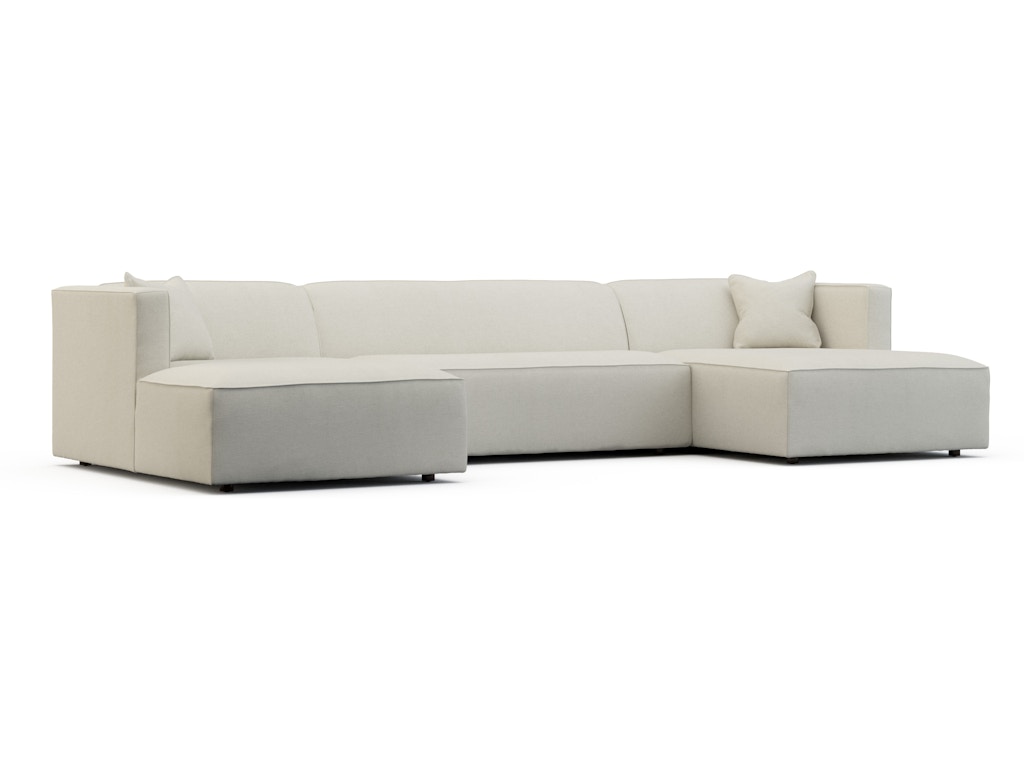 precedent-furniture_3386-cl-lo-cr_v01_dundee_natural Emerson Sectional - Image 1