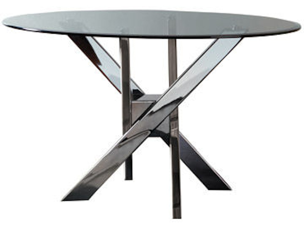 tdgl-100_faith Glass Top Table - Image 1