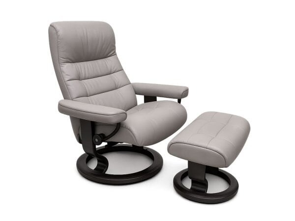 stressless® opal (large) classic base recliner with ottoman (copy)