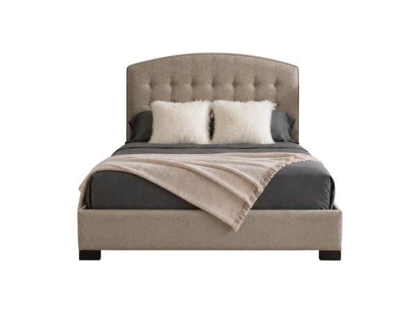 upholstered bed queen